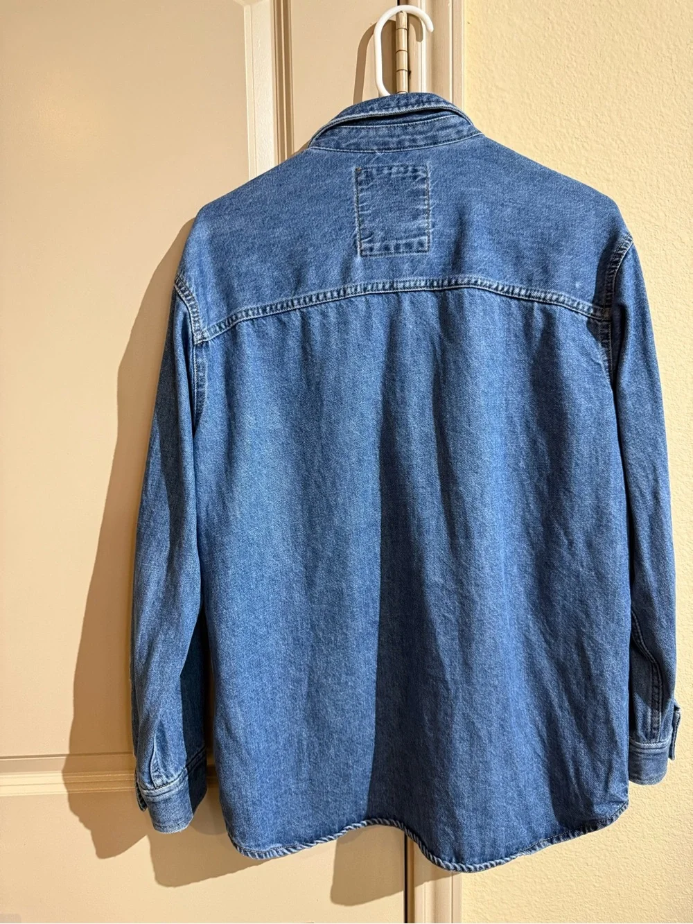 GAP Blue Denim Overshirt / Shacket - Light & Medium Blue
